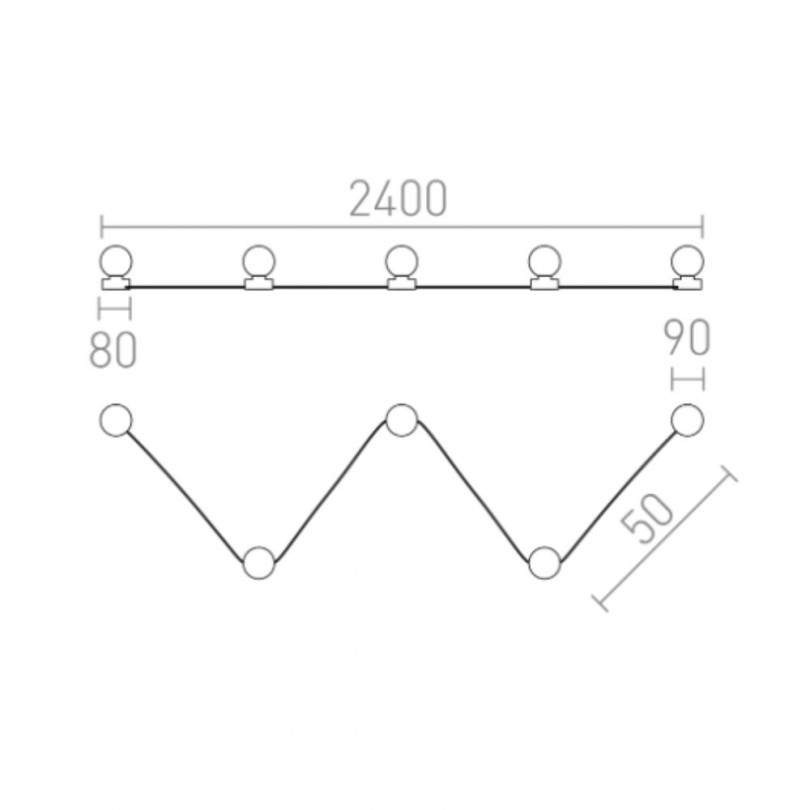 Plafoniera VELA - Rendl light
