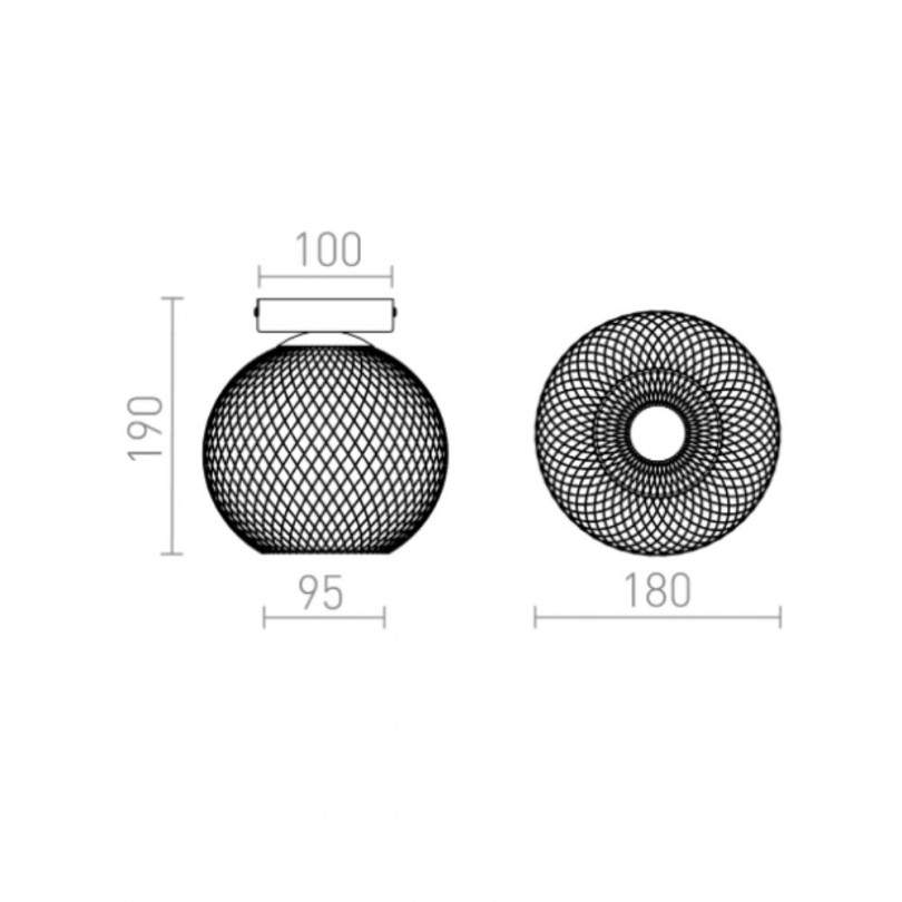 Plafoniera COSIR - Rendli light