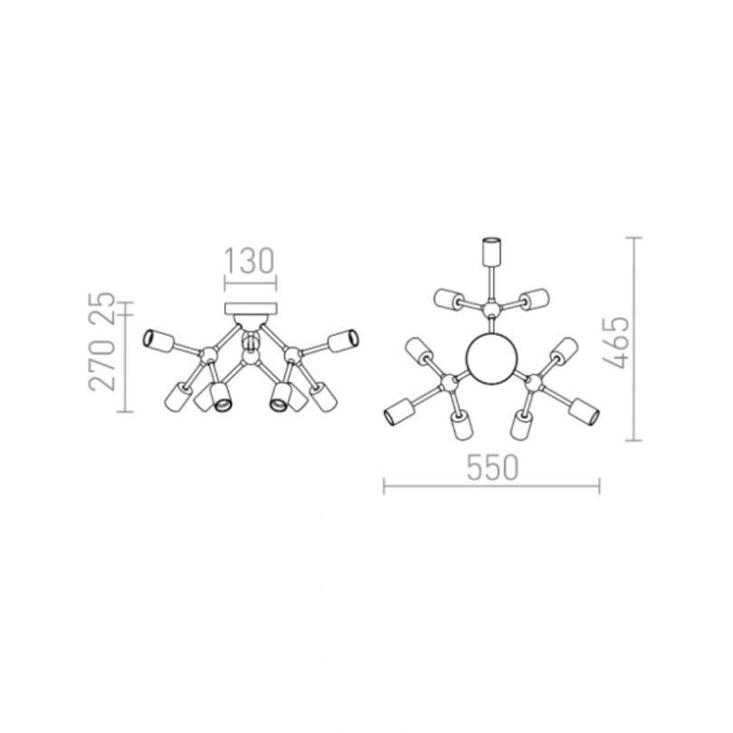 Plafoniera COSIR - Rendli light