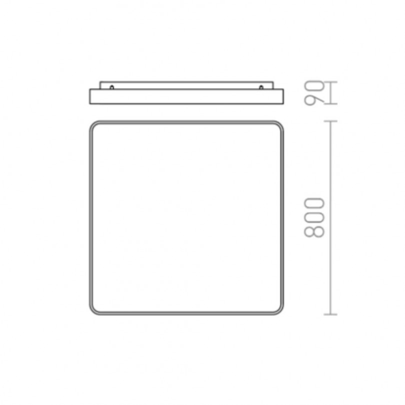 Plafoniera MENSA - Rendl light