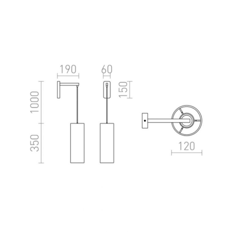 Lampada a parete AUDSON - Rendl light