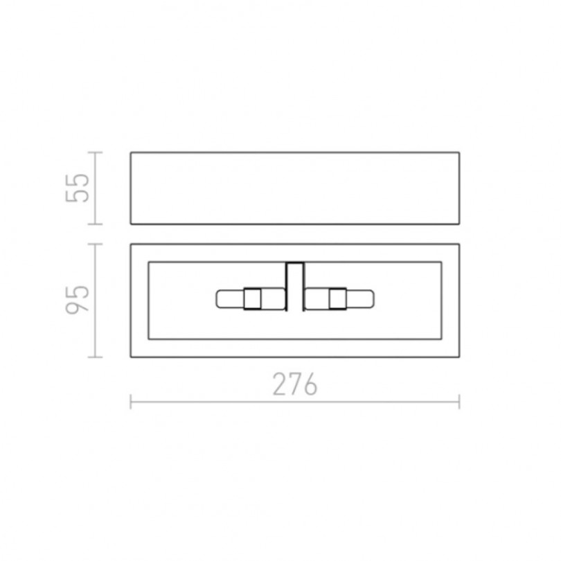 Lampada a parete WIM - Rendl light
