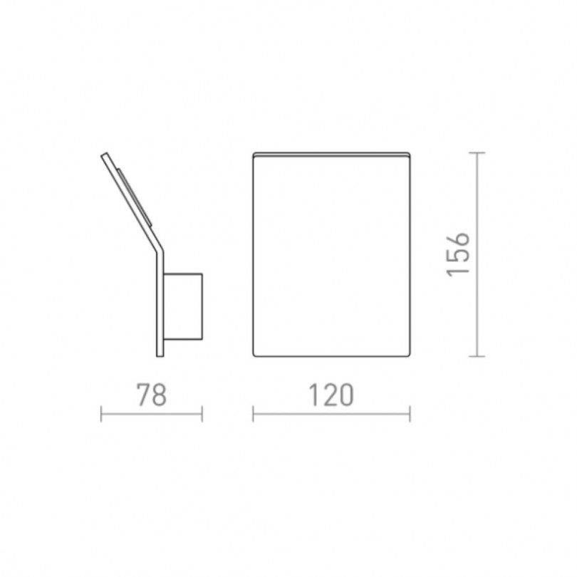 Lampada a parete BRUXEL - Rendl light