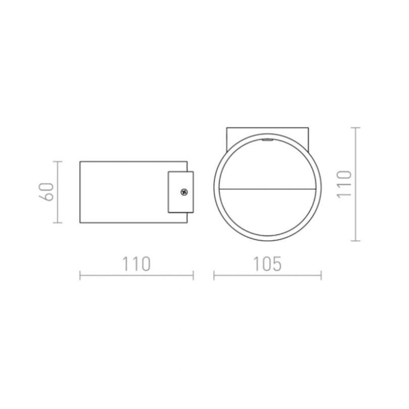 Applique BIARITZ - Rendl light