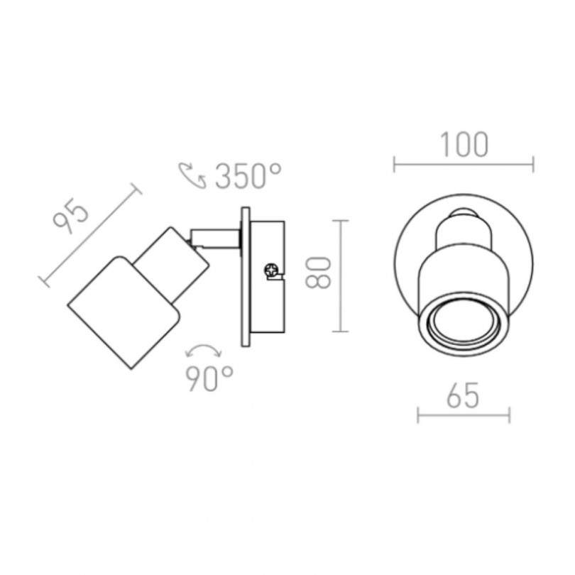 Faretto ASTRA - Rendl light