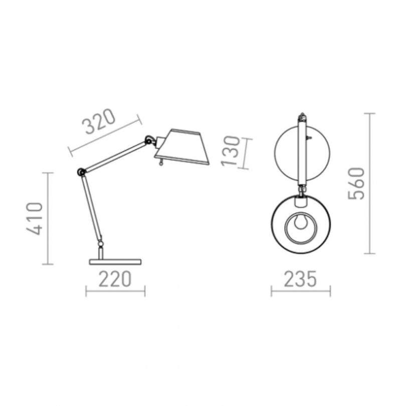 Lampada da tavolo MONTANA - Rendl light
