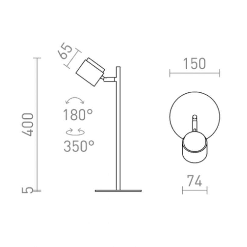 Lampada da tavolo NOVA - Rendl light