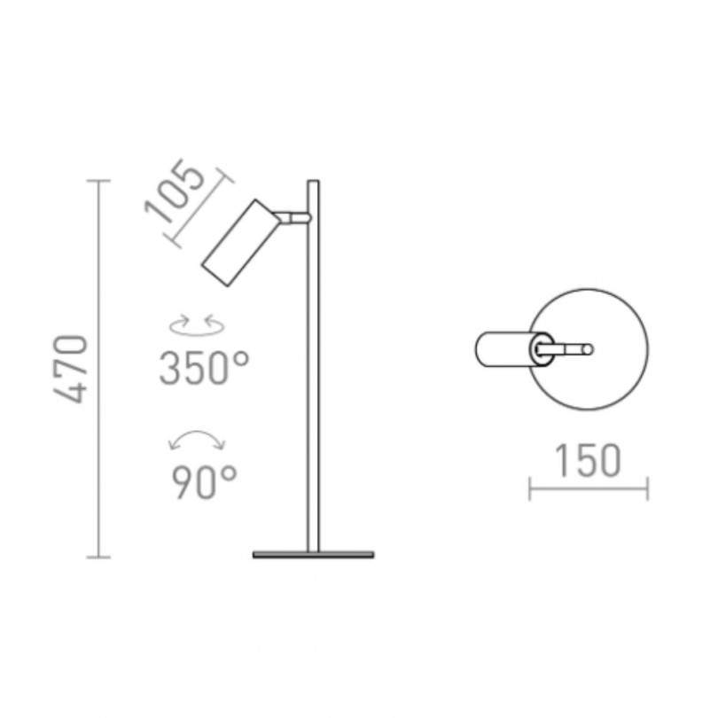 Lampada da tavolo TAPIO - Rendl light