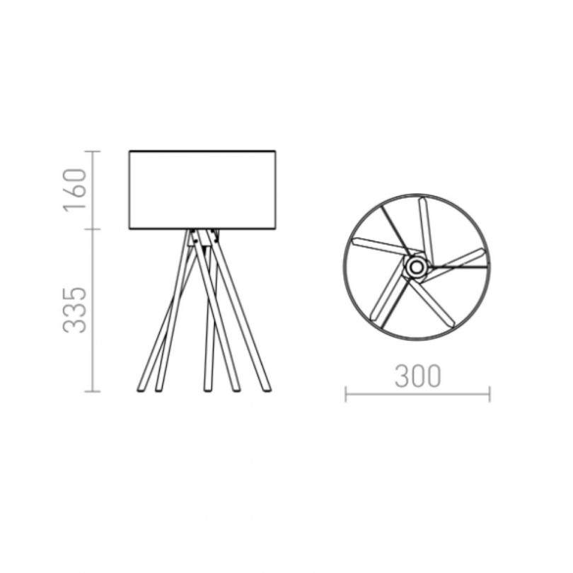 Lampada da tavolo EL PASO - Rendl light