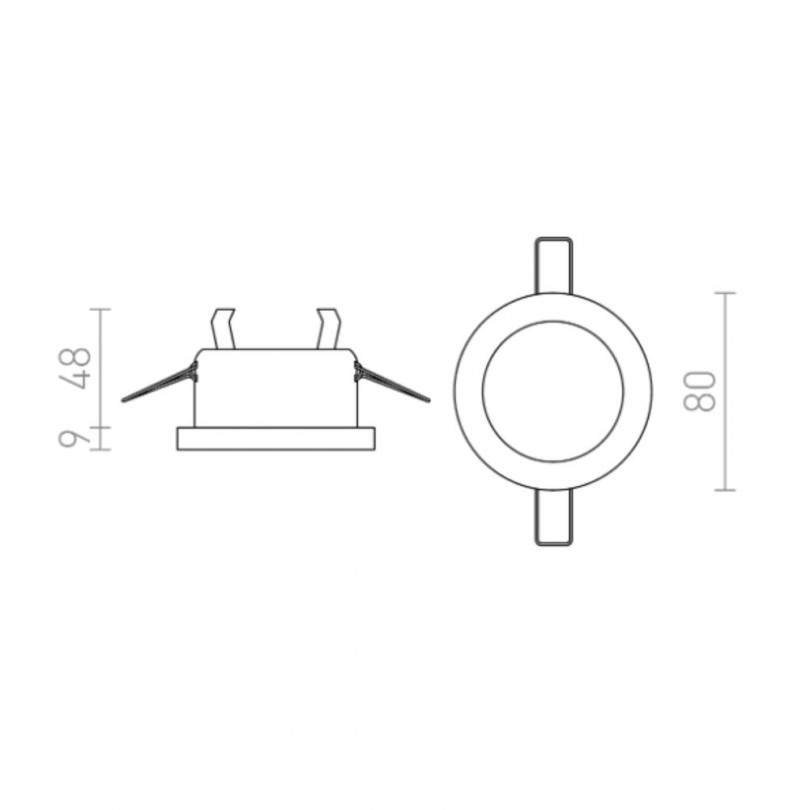 Faretto MAJESTIC - Rendl light
