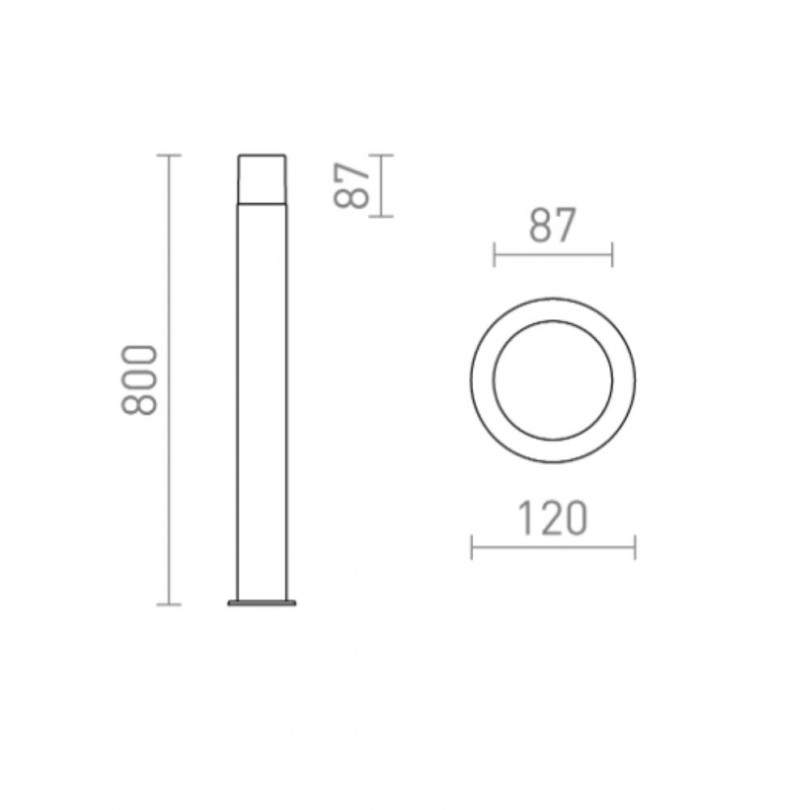 Lampada da terra BONNIE - Rendl light