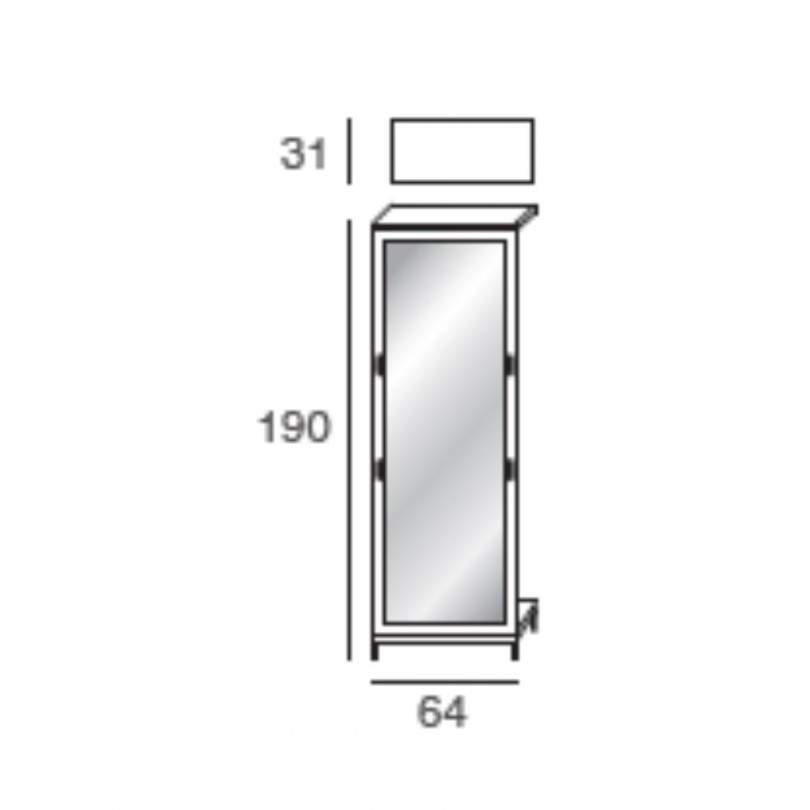 Pannello guardaroba JACKET - Maconi